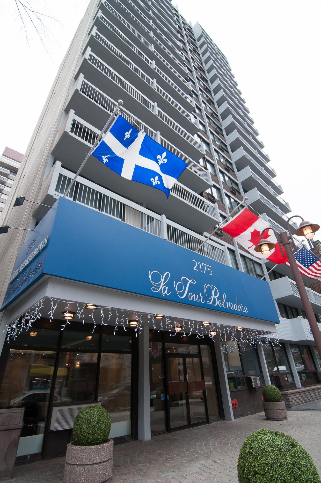 La Tour Belvedѐre Hotel Montreal Bagian luar foto